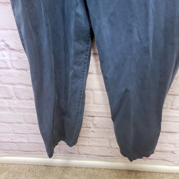 VTG 80s Nina Piccalino Teal Blue Jumpsuit Size M One Piece Stretchy Top Boho - Picture 7 of 8